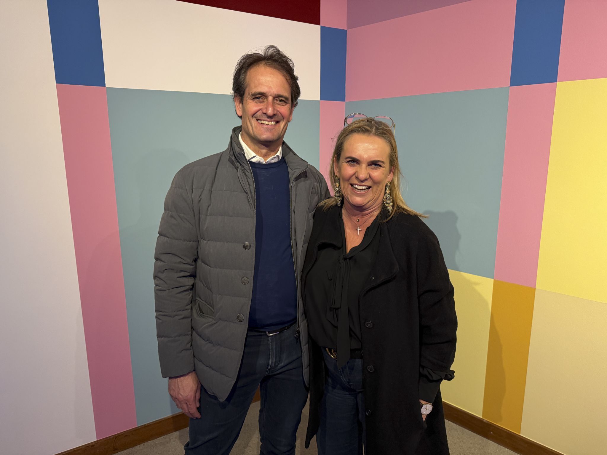 Gute Laune hatten Bernd und Heike Riedmann-Hofer