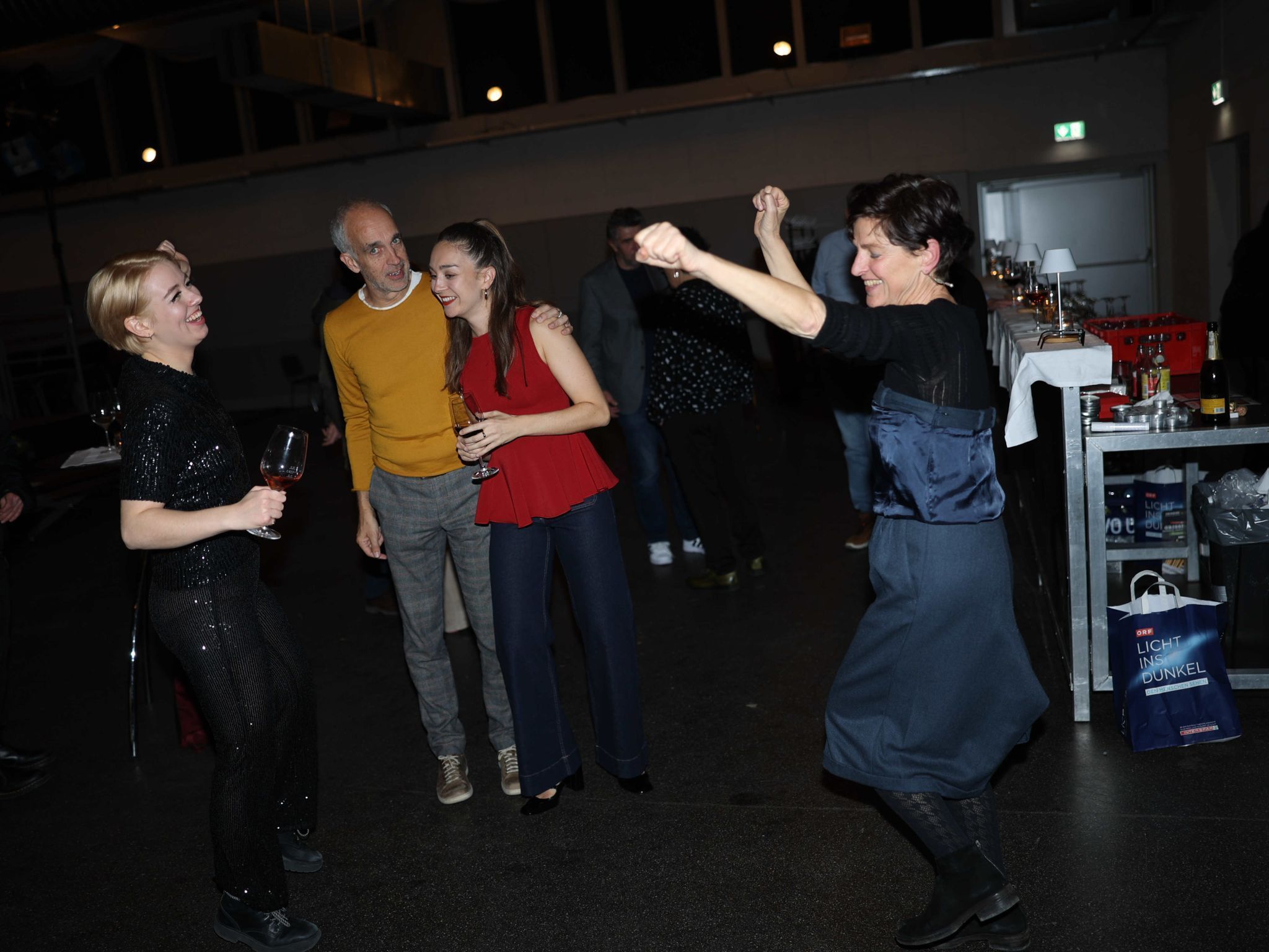 Auf die Premiere folgte die Party.