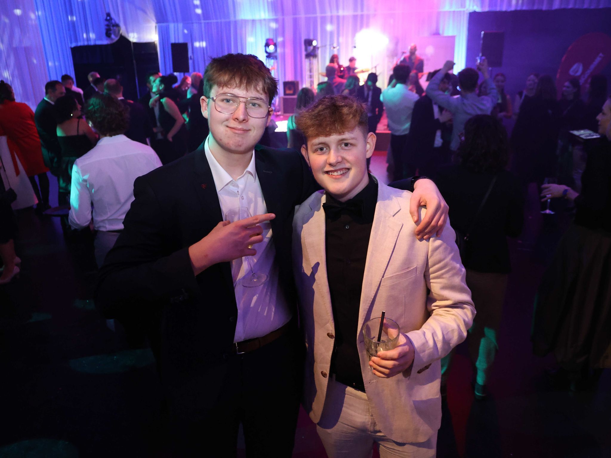 Elias Fink und Jeremy Bogner.