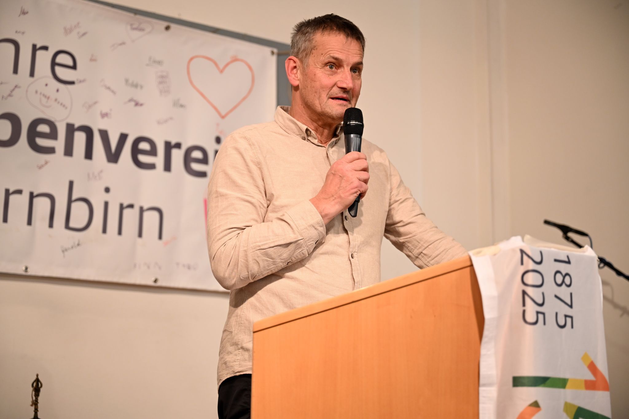 Ein letztes Mal präsentierte Gerold Hämmerle die Vereinsaktivitäten des abgelaufenen Jahres. 