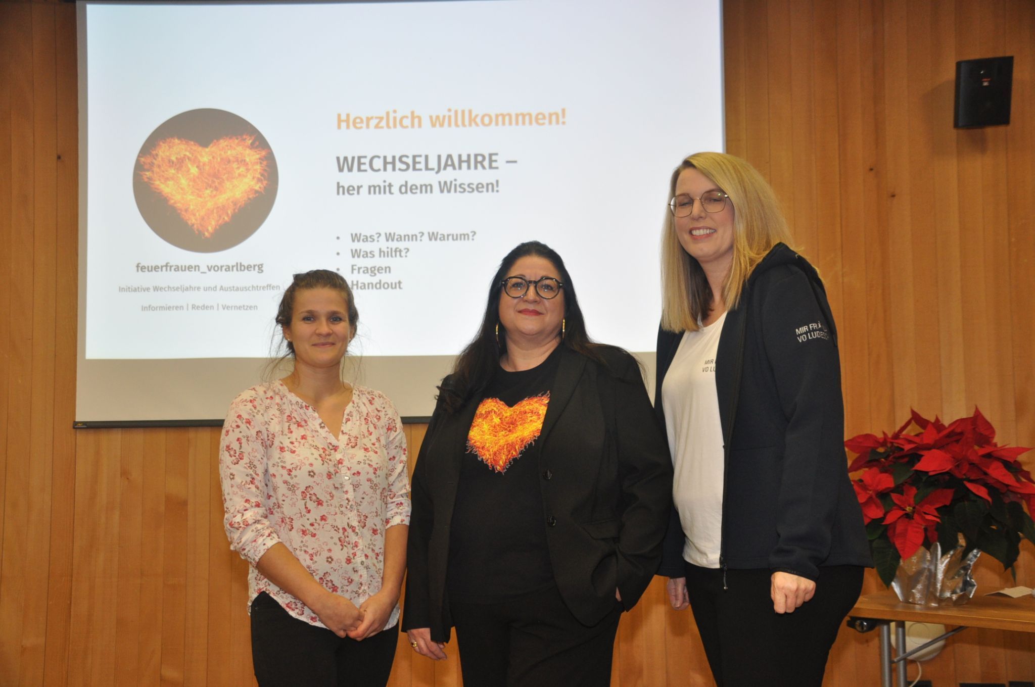 Dr. Sarah Blum, Andrea Butterweck, Obfrau Annette Enzinger