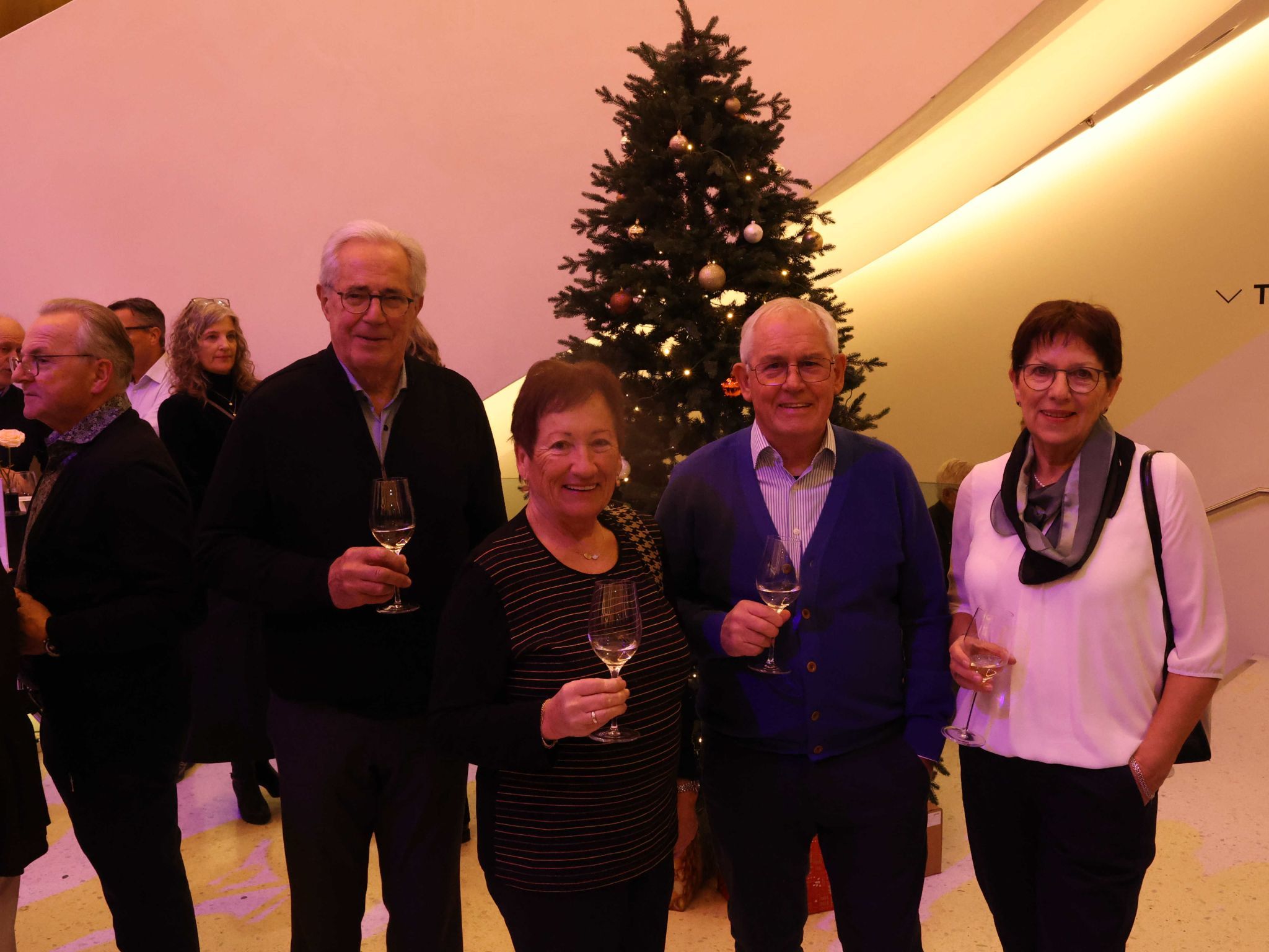 Hubert und Maria Rumpl, Ferdinand und Regina Lins.