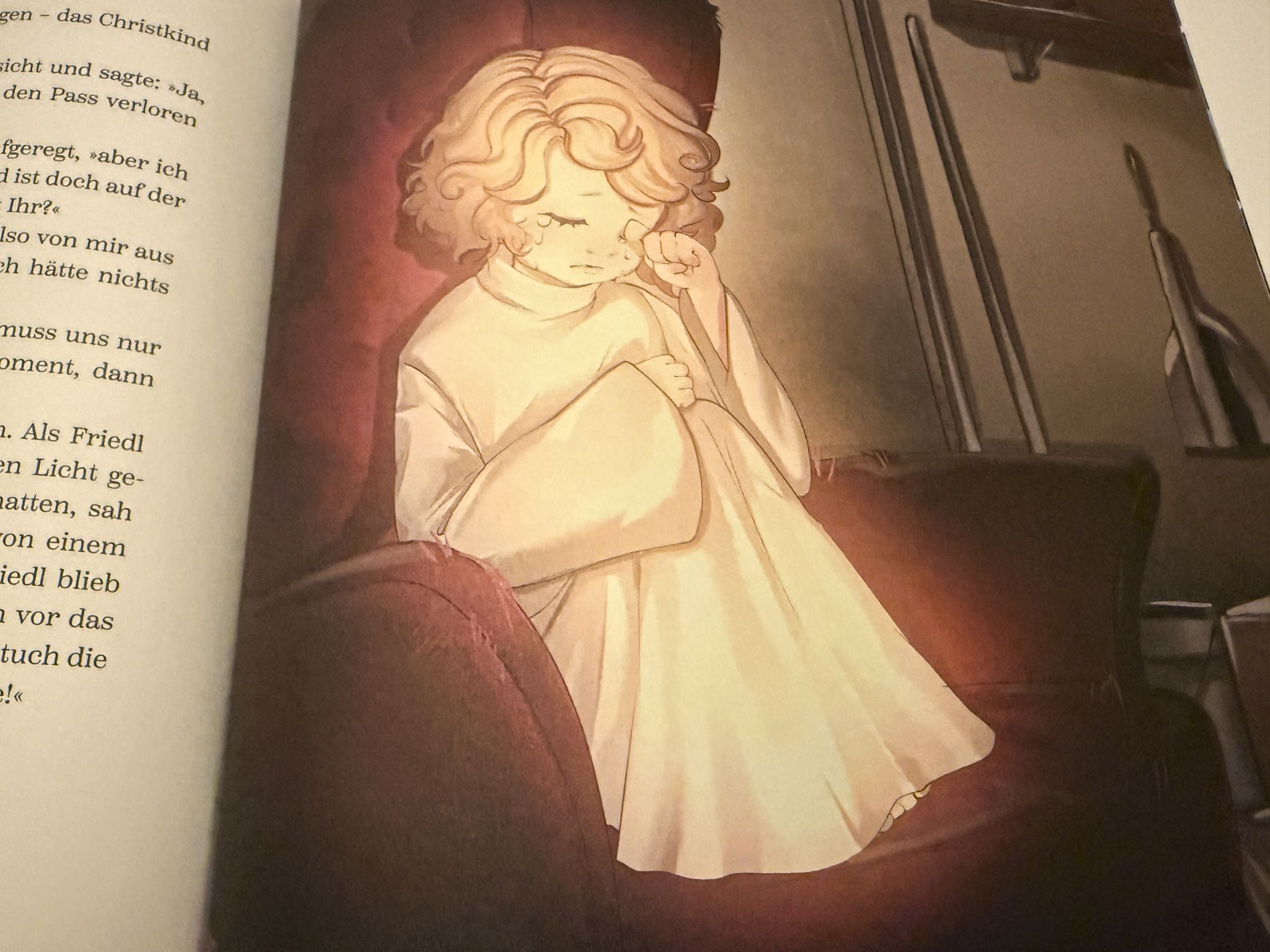 Liebevoll illustriert wurde die Geschichte .....