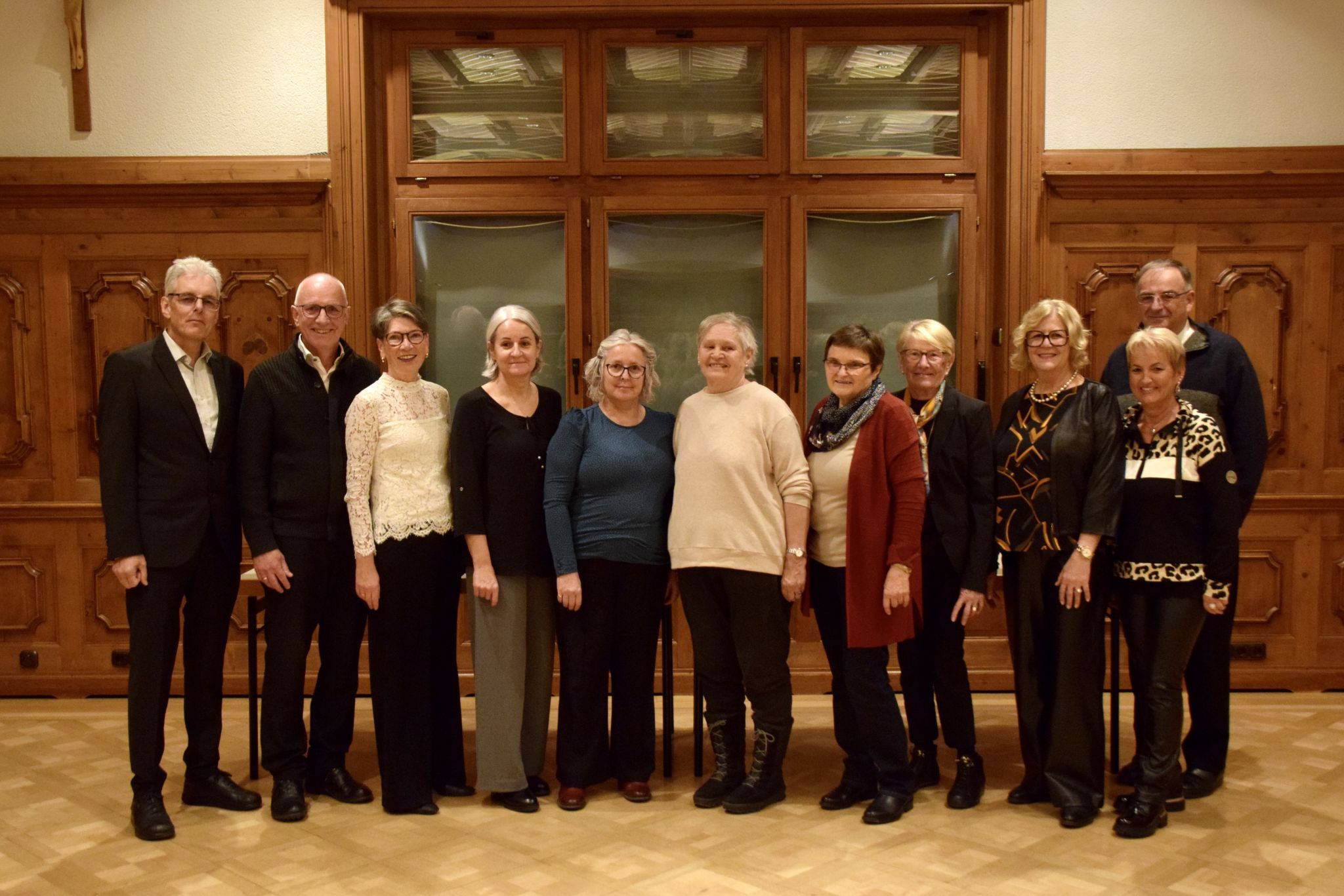 Die Geehrten beim Gruppenfoto.