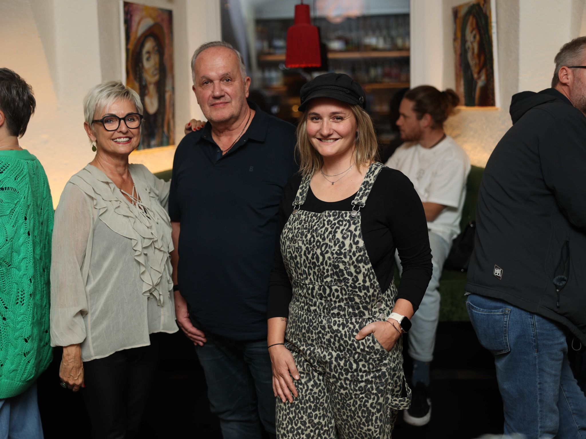 Sonja und Charly Raser mit Tochter Marielle.