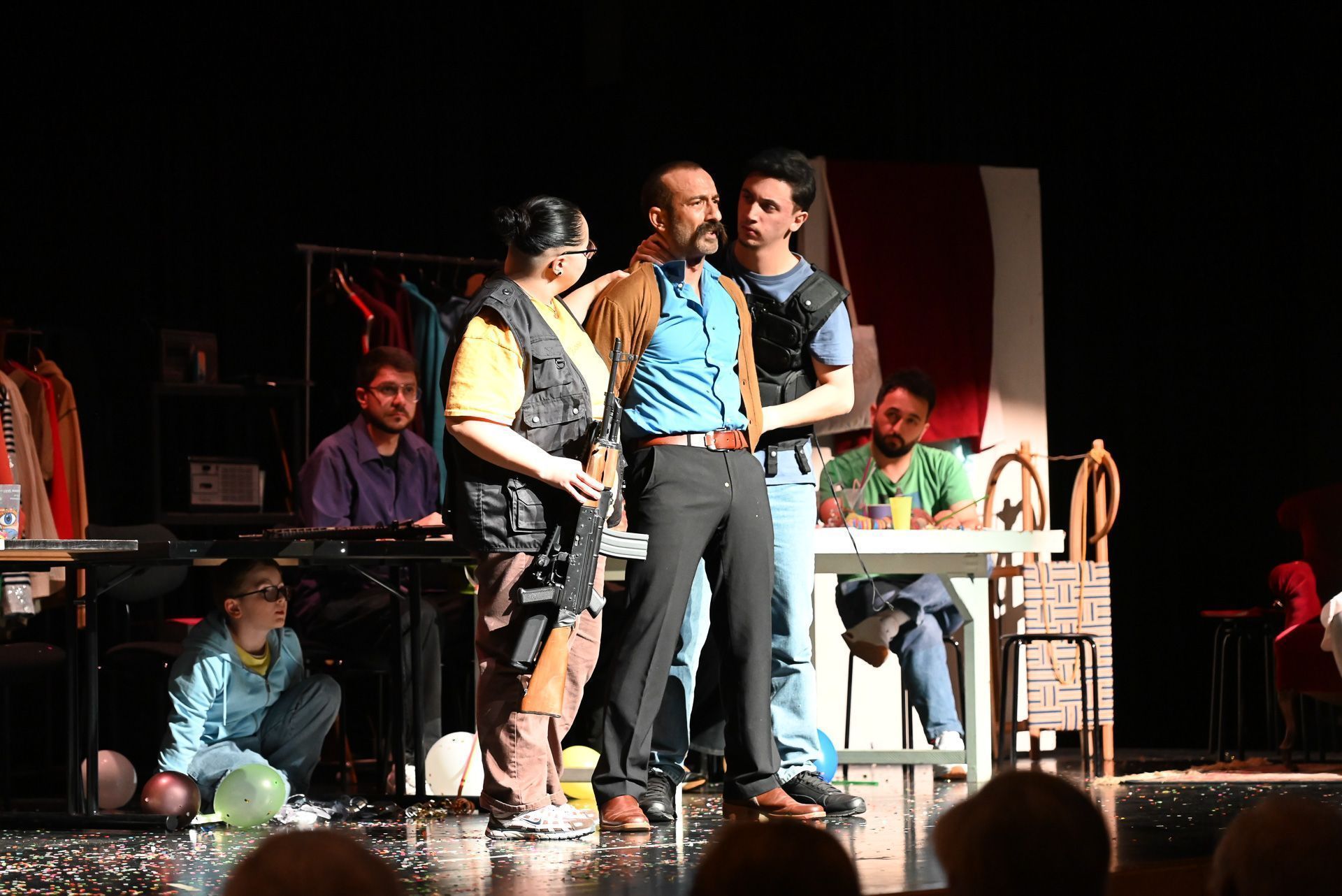 Der Verein thematisiert auch Situationen, die zum Nachdenken anregen. 