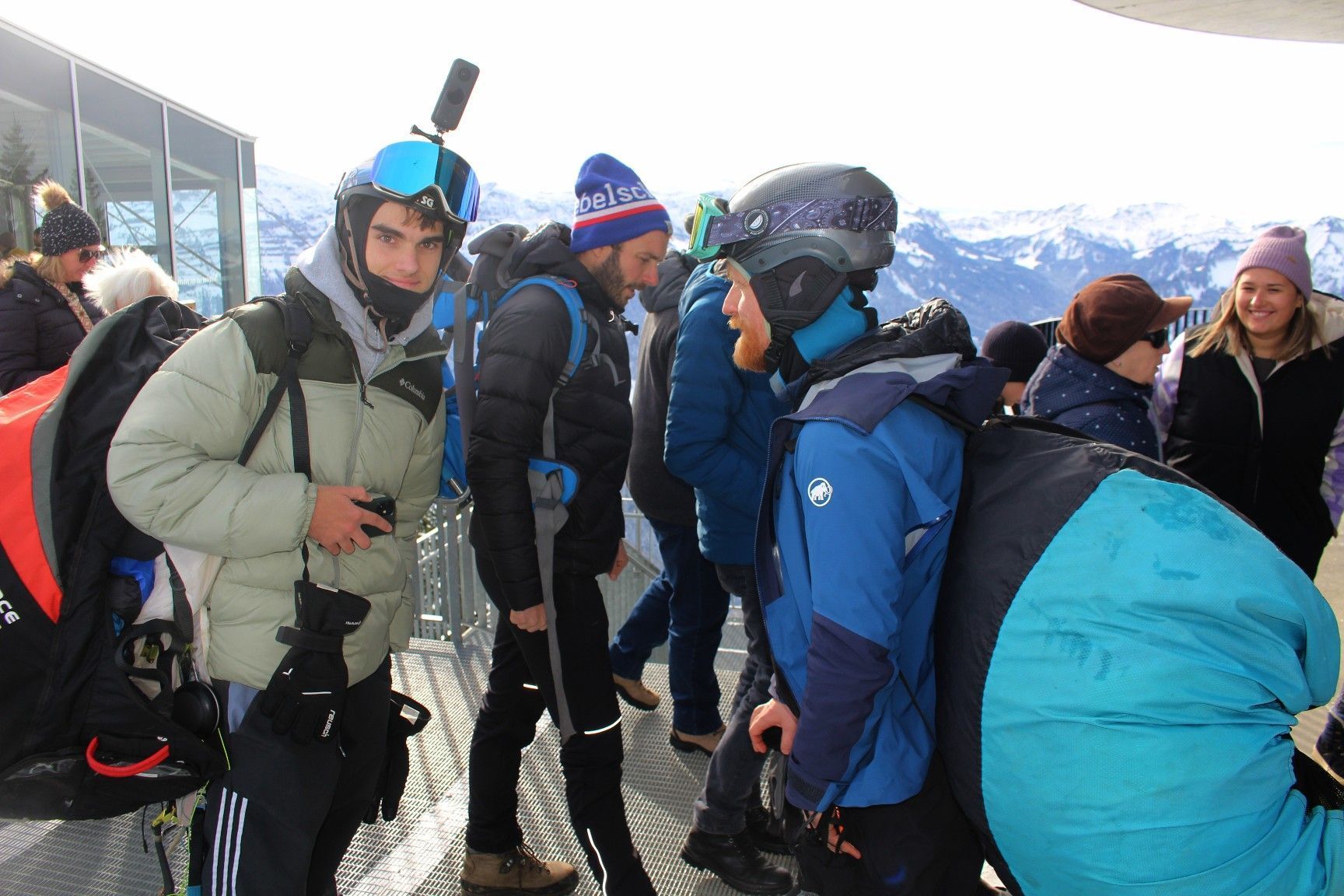 Paragleiter aus Obermaiselstein: „Die Gelegenheit, noch ein paarmal von Baumgarten ins Tal schweben zu können, wollten wir uns nicht entgehen lassen.“