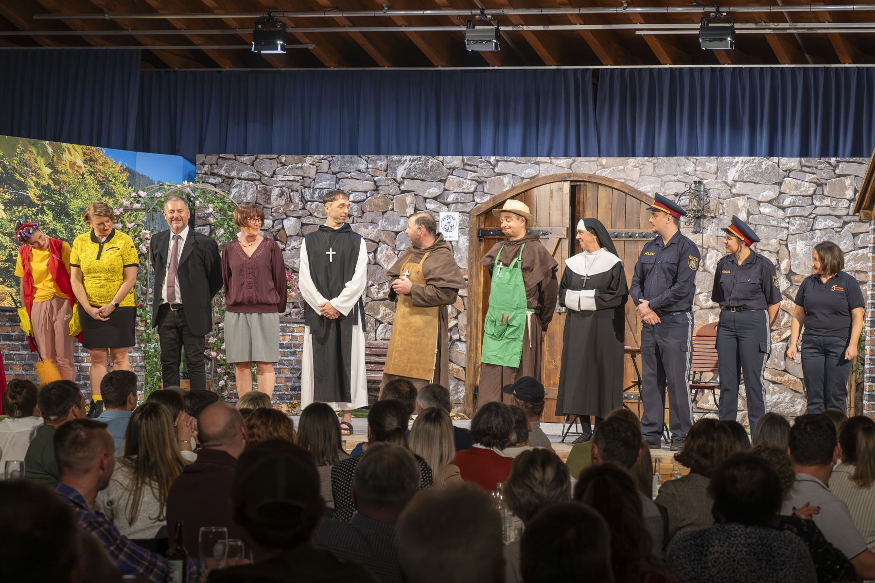 Große Begeisterung und riesen Applaus 