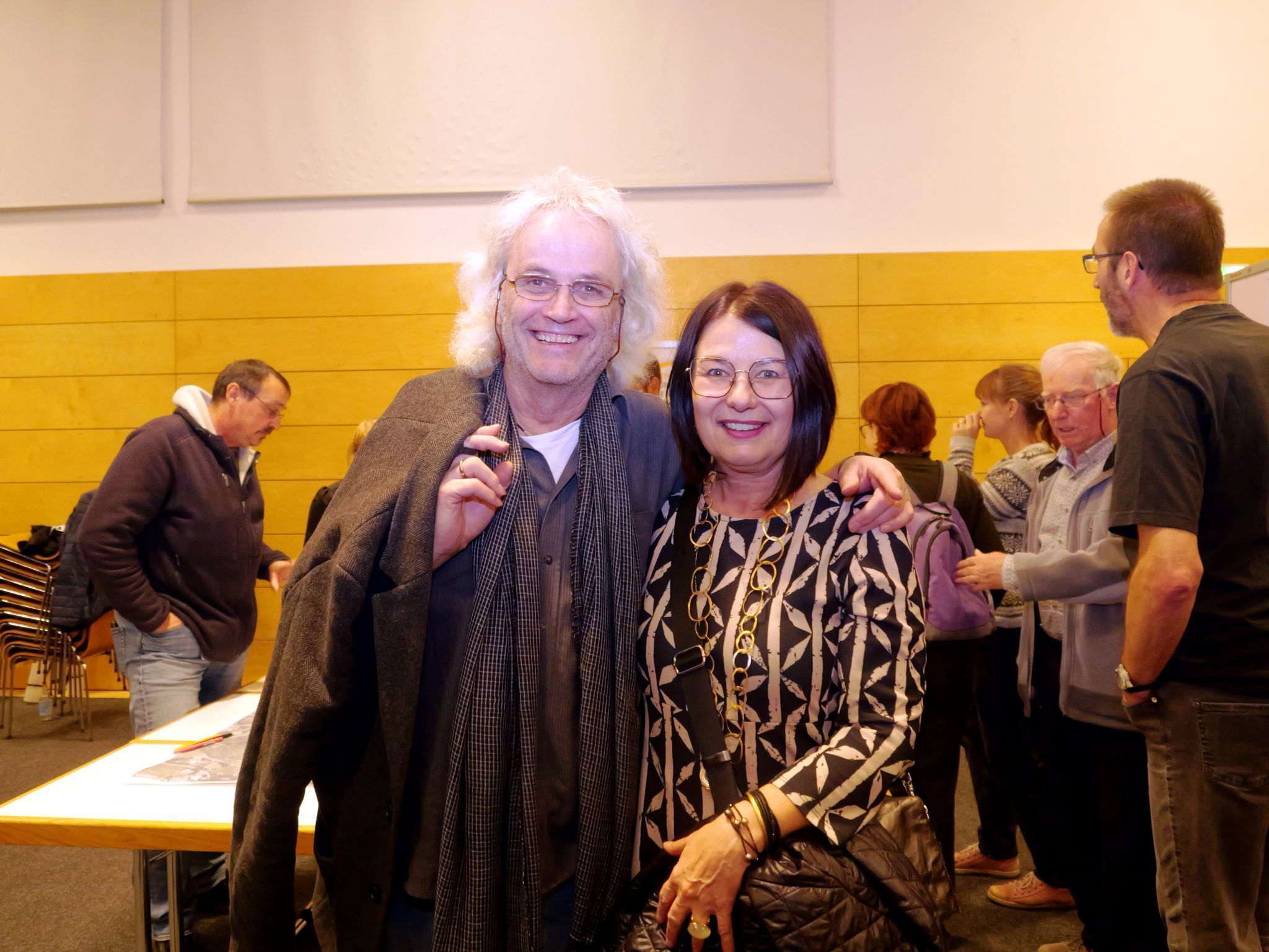 Architekt Joachim Schmidle und Schmuckdesignerin Sonja Martin.