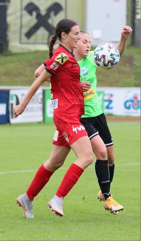 Viele Spiele in der 2. Liga hat Lara Scheichl bestritten.
