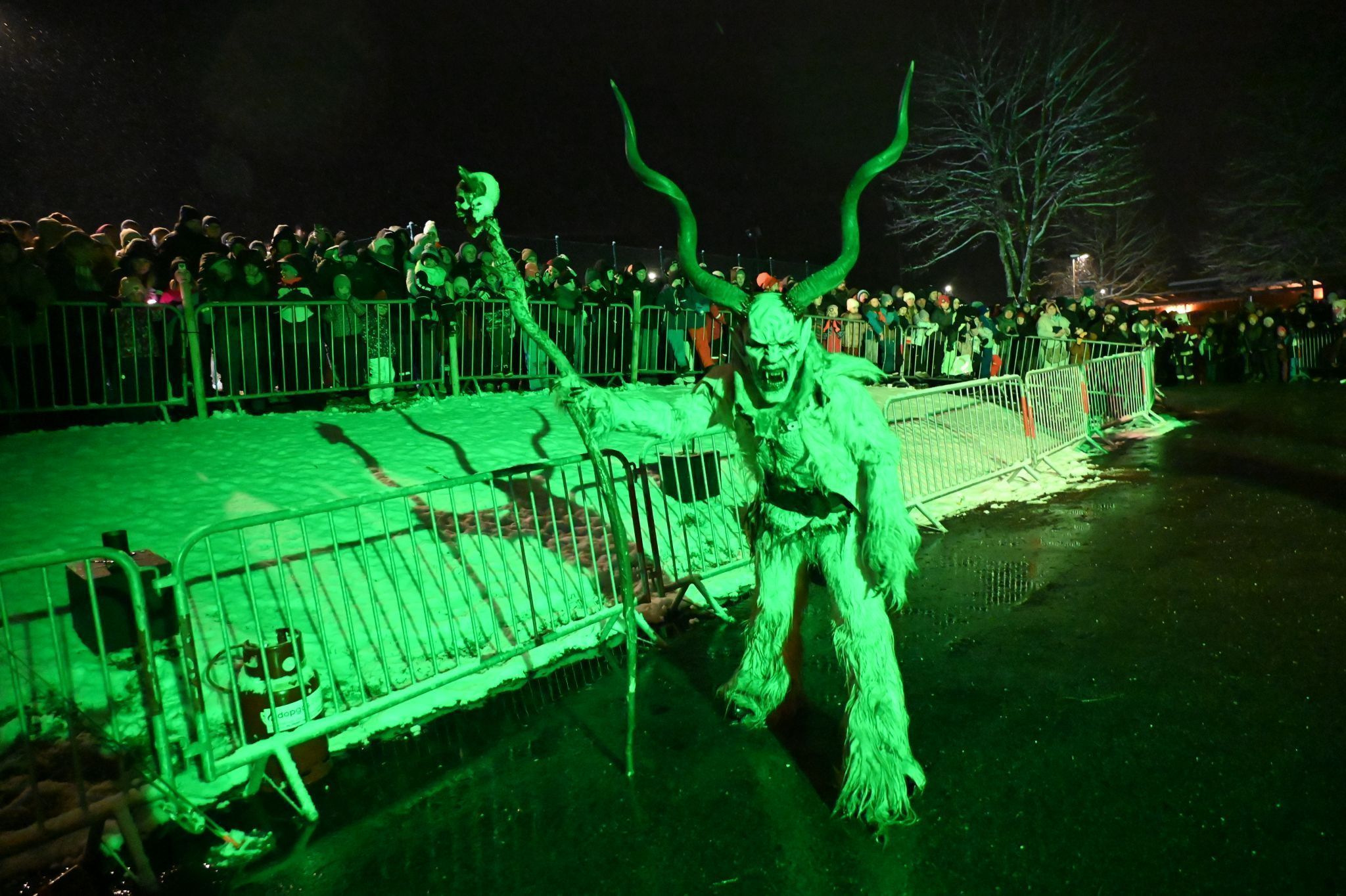 Brazer Krampusse organisierten die zwölfte Krampusshow.