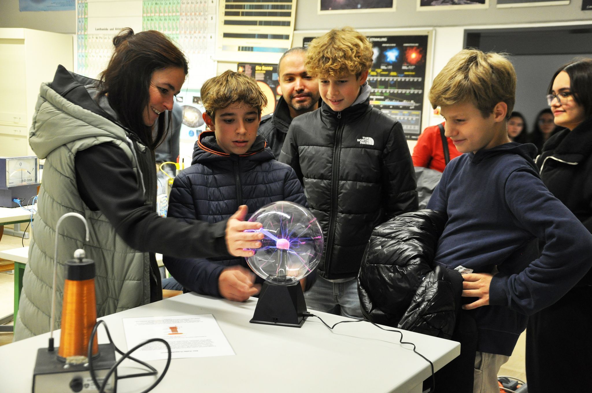 Experimente und Vorführungen stehen auf dem Programm.