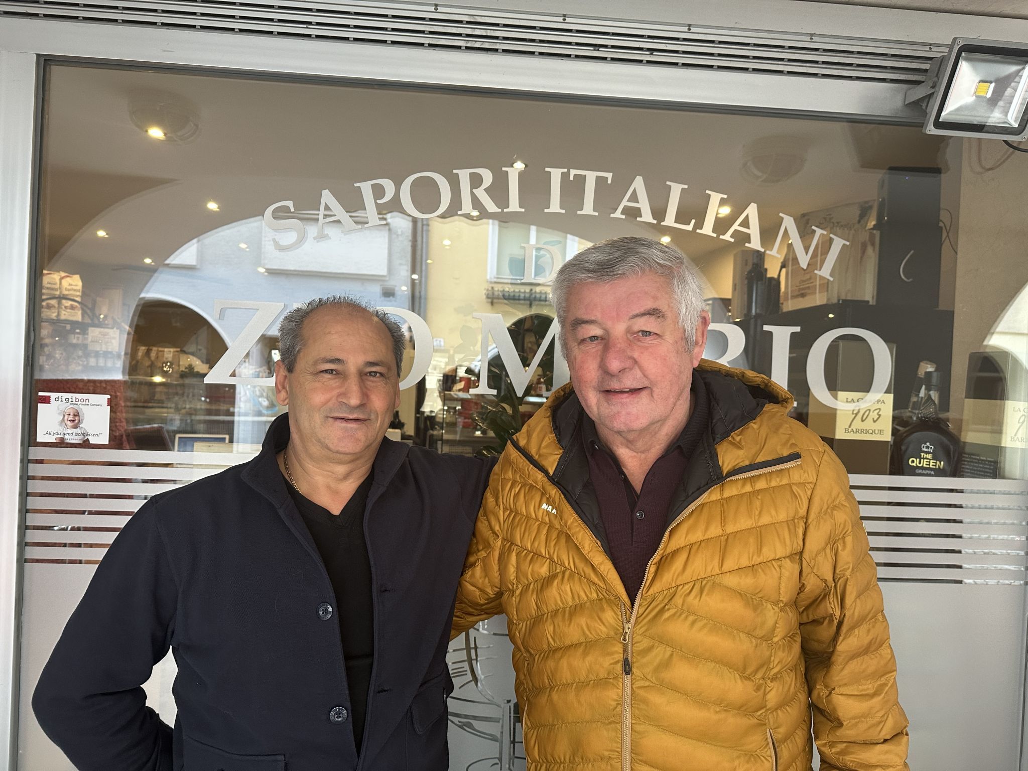 Paul Katzenmayr ist glücklich, in Mario Lombardi einen verlässlichen Pächter gefunden zu haben