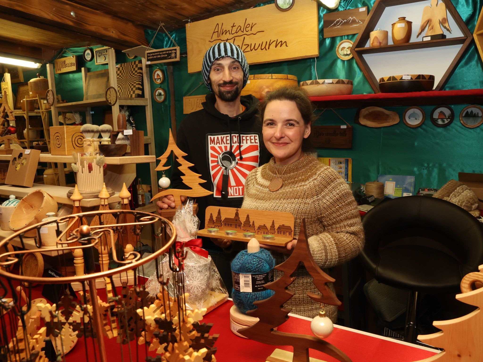 Wolfram Prohaska und Jenny Arnold.