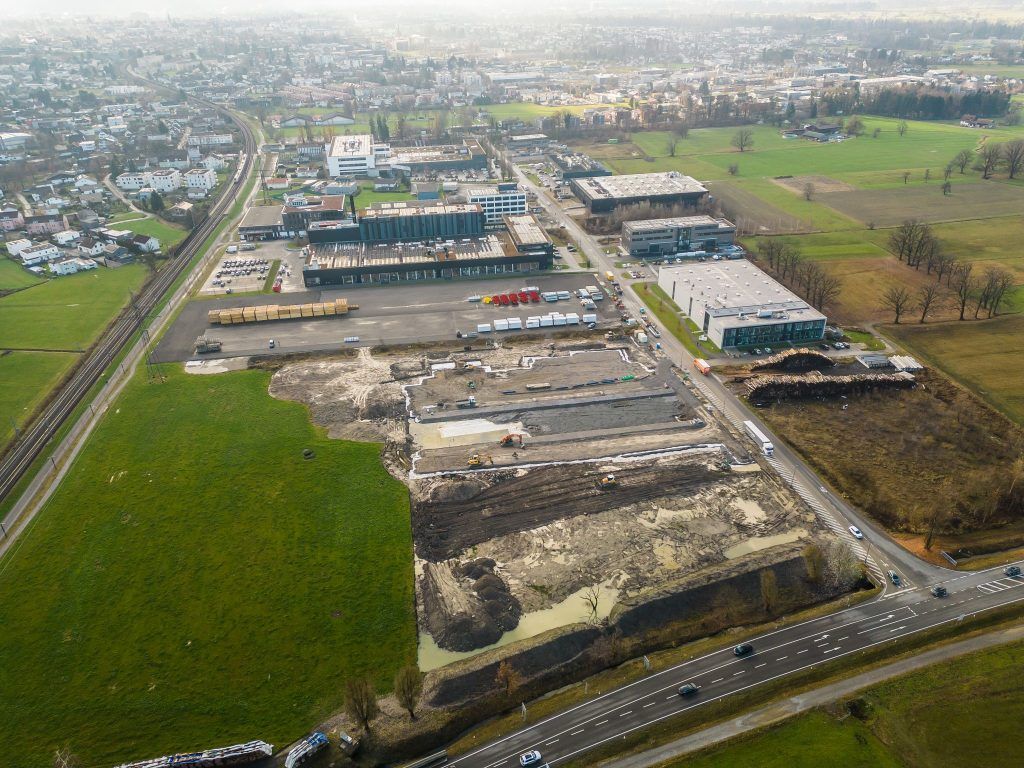Lagerfläche statt Arbeitsplätze im Betriebsgebiet Dornbirn Nord
