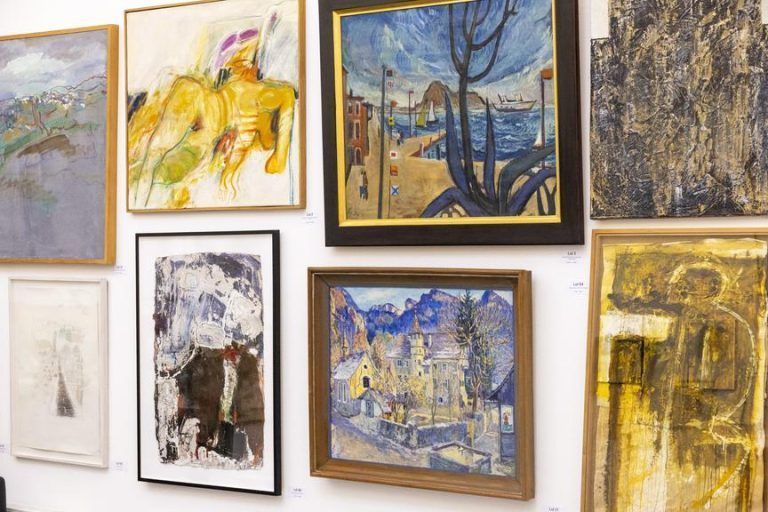 Hier warten 184 Kunstwerke auf neue Besitzer