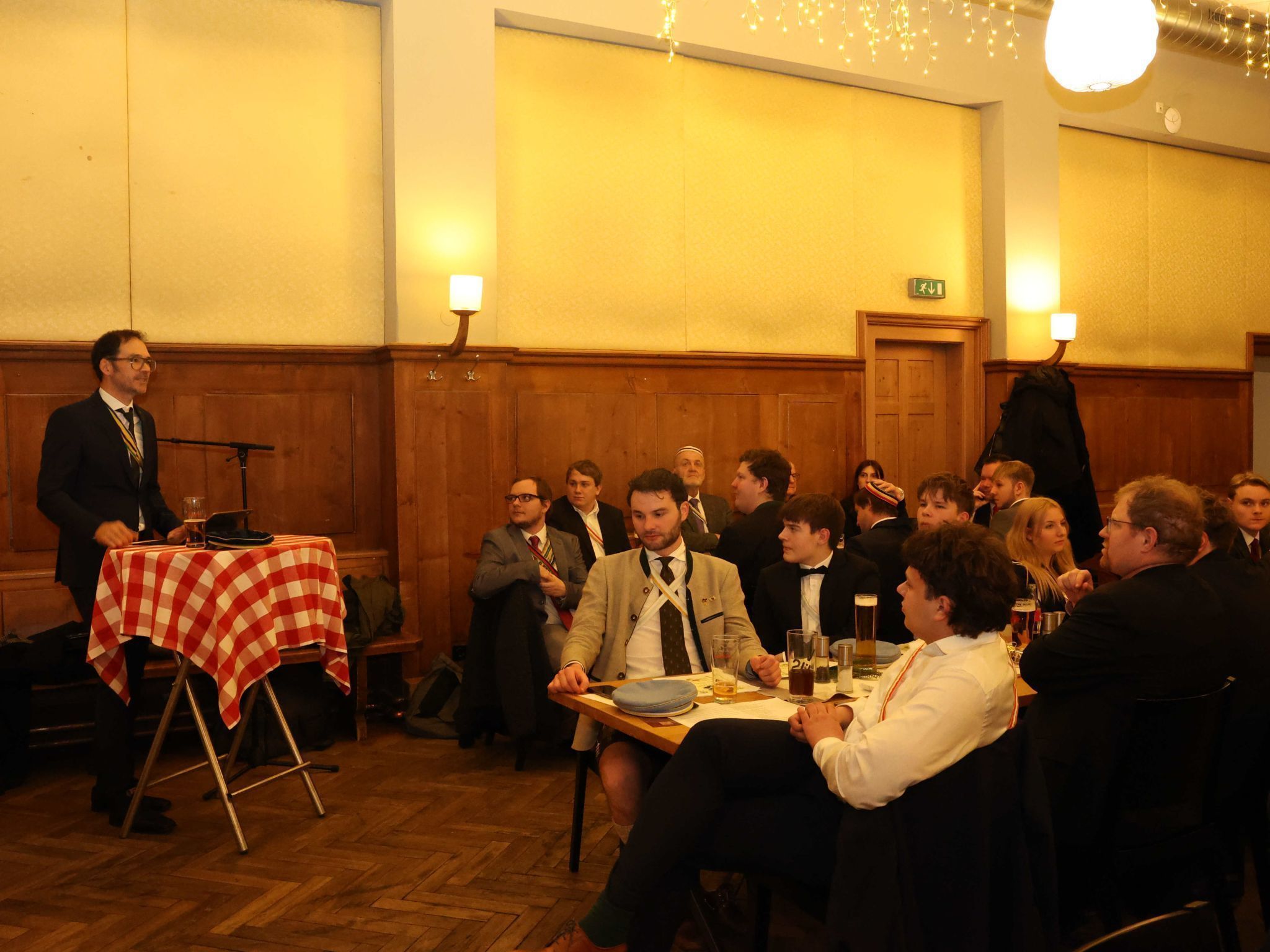 Markus Mähr bei seiner Festrede.