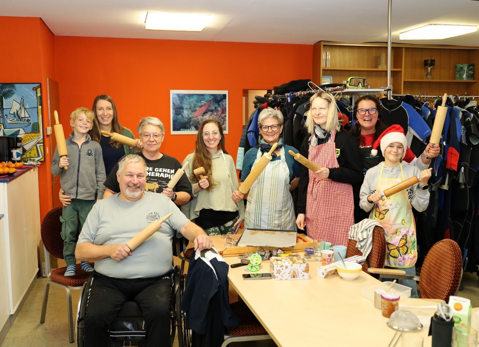 Das Backteam des HTCV-Vorarlberg