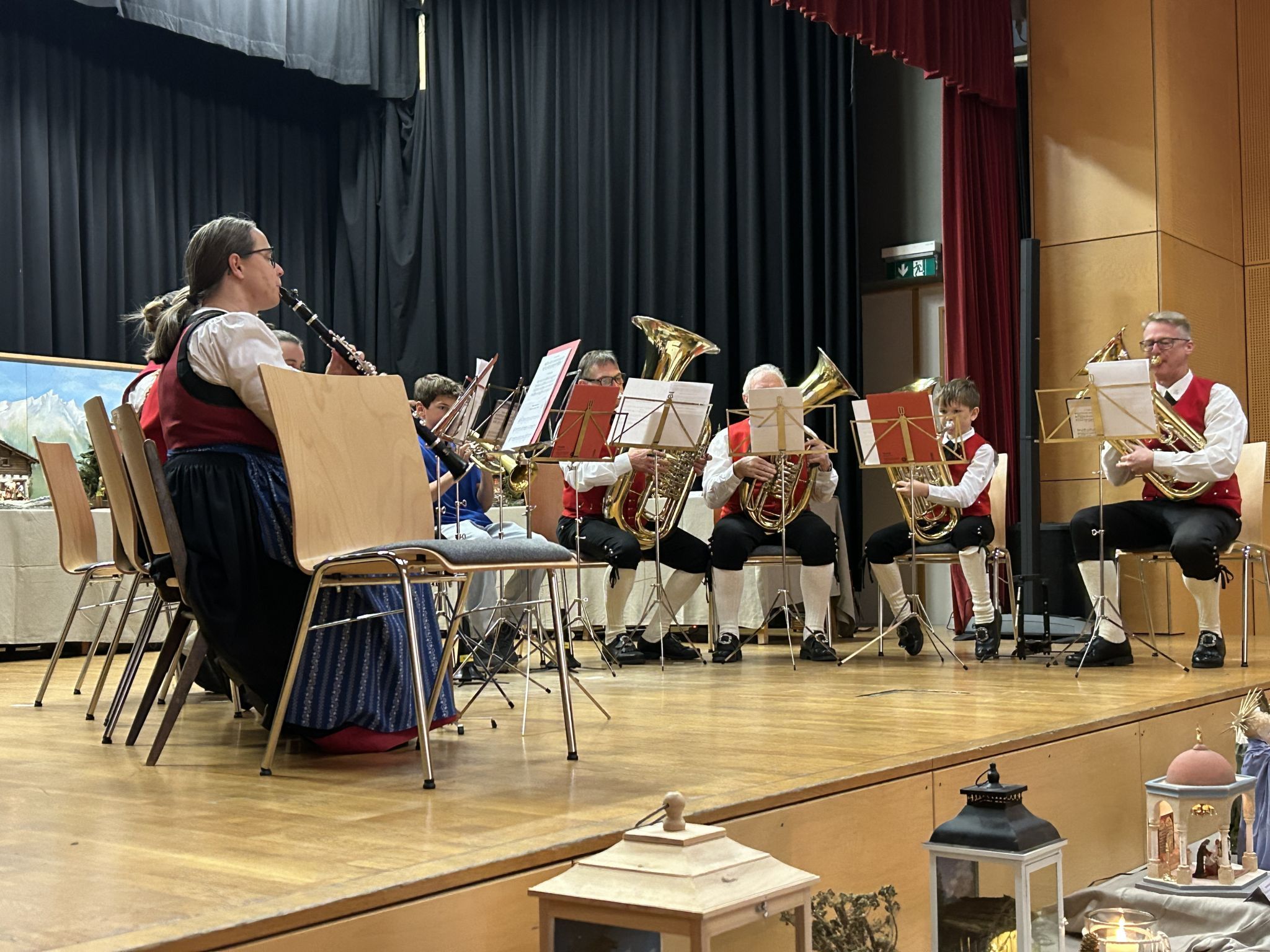 für die musikalische Umrahmung sorgte die Bürgermusik St. Gallenkirch