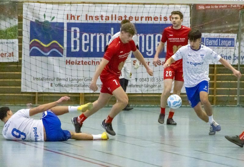 SPG Großwalsertal schon in der Gruppenphase ausgeschieden.PAULITSCH