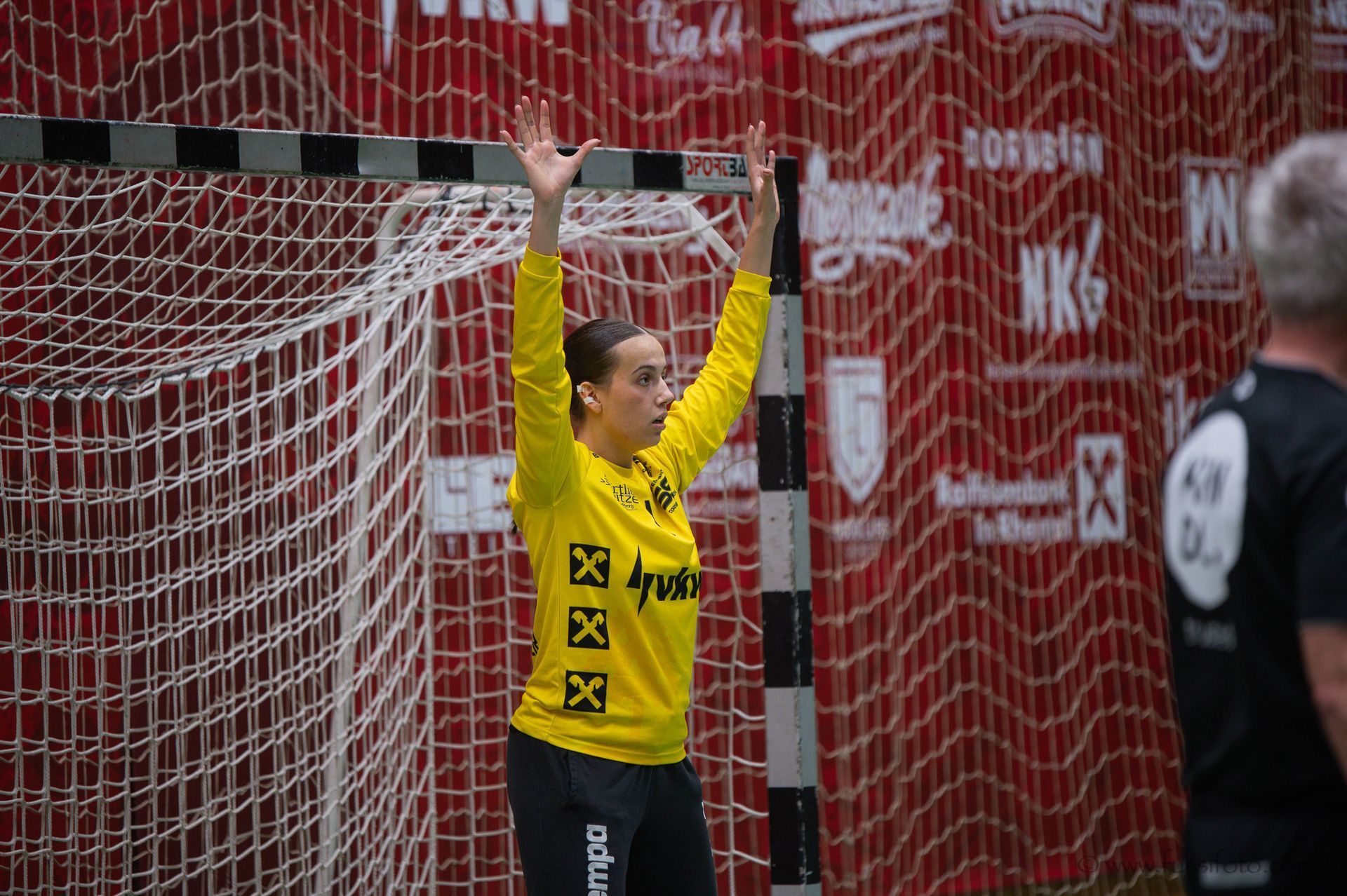 Alissa Sonnleithner ist erste Torhüterin der SSV Damenmannschaft. (Fussifoto)