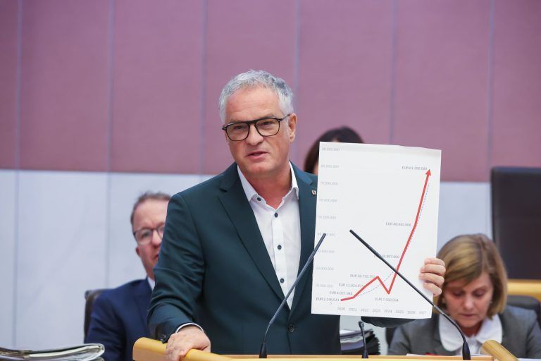 Beton oder Mensch? Sind 70 Prozent viel oder wenig? Budgetdebatte dreht sich um Kürzungen im Sozialbereich