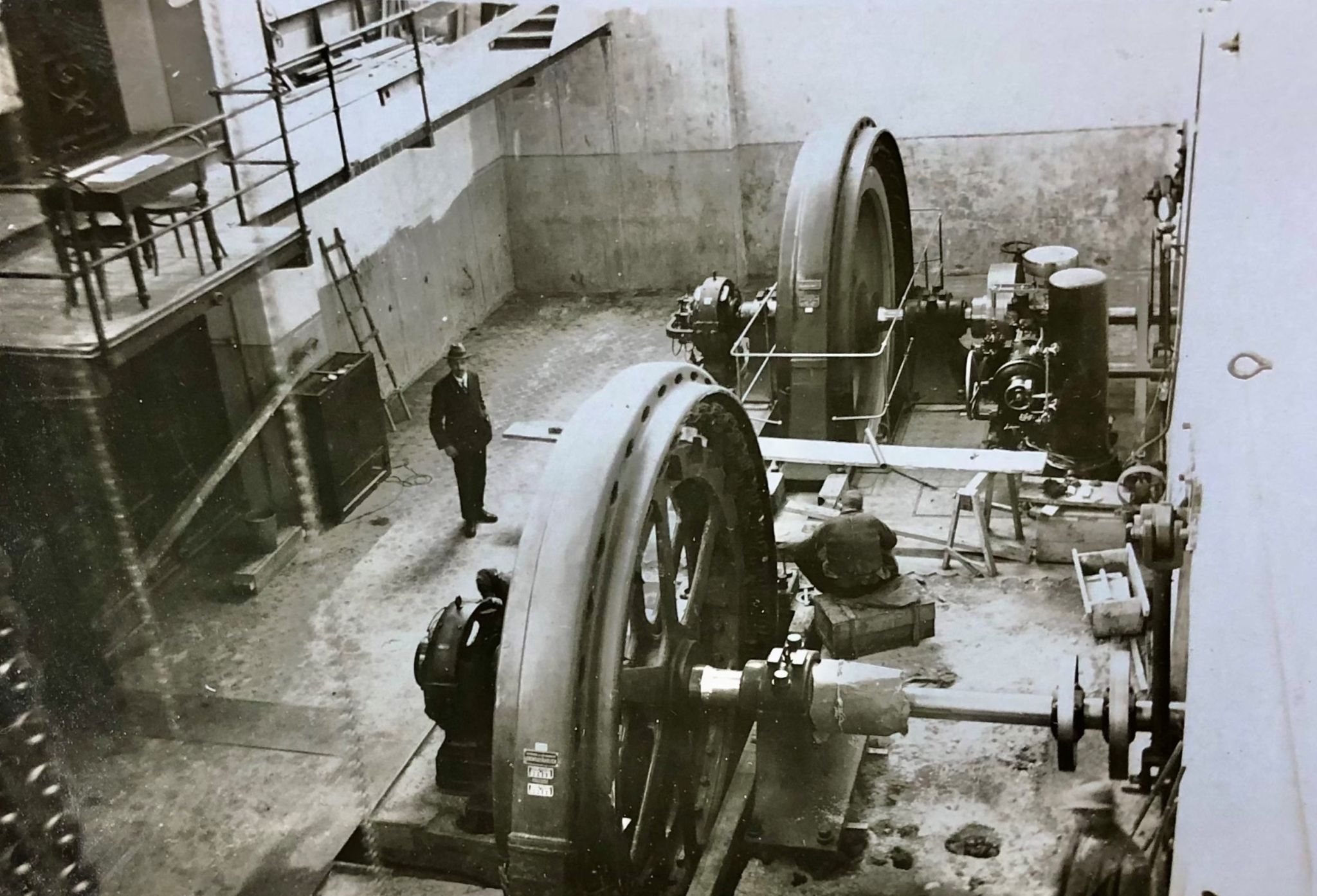 ElektrischeKraftzentrale1923, Foto: F. M. Hämmerle Archiv