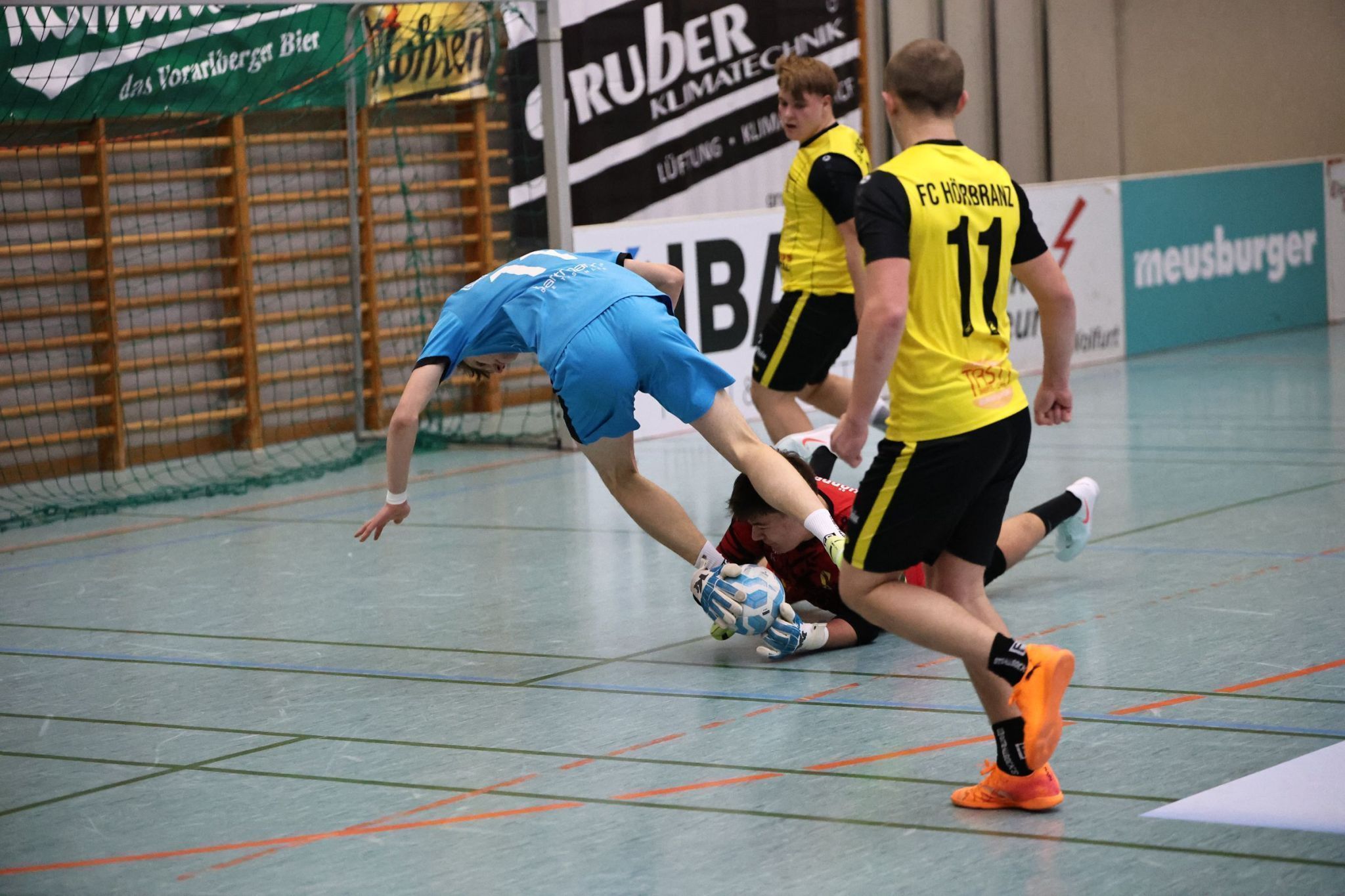 Ein Elfmeter für Schlins 1b wurde nicht gegeben.