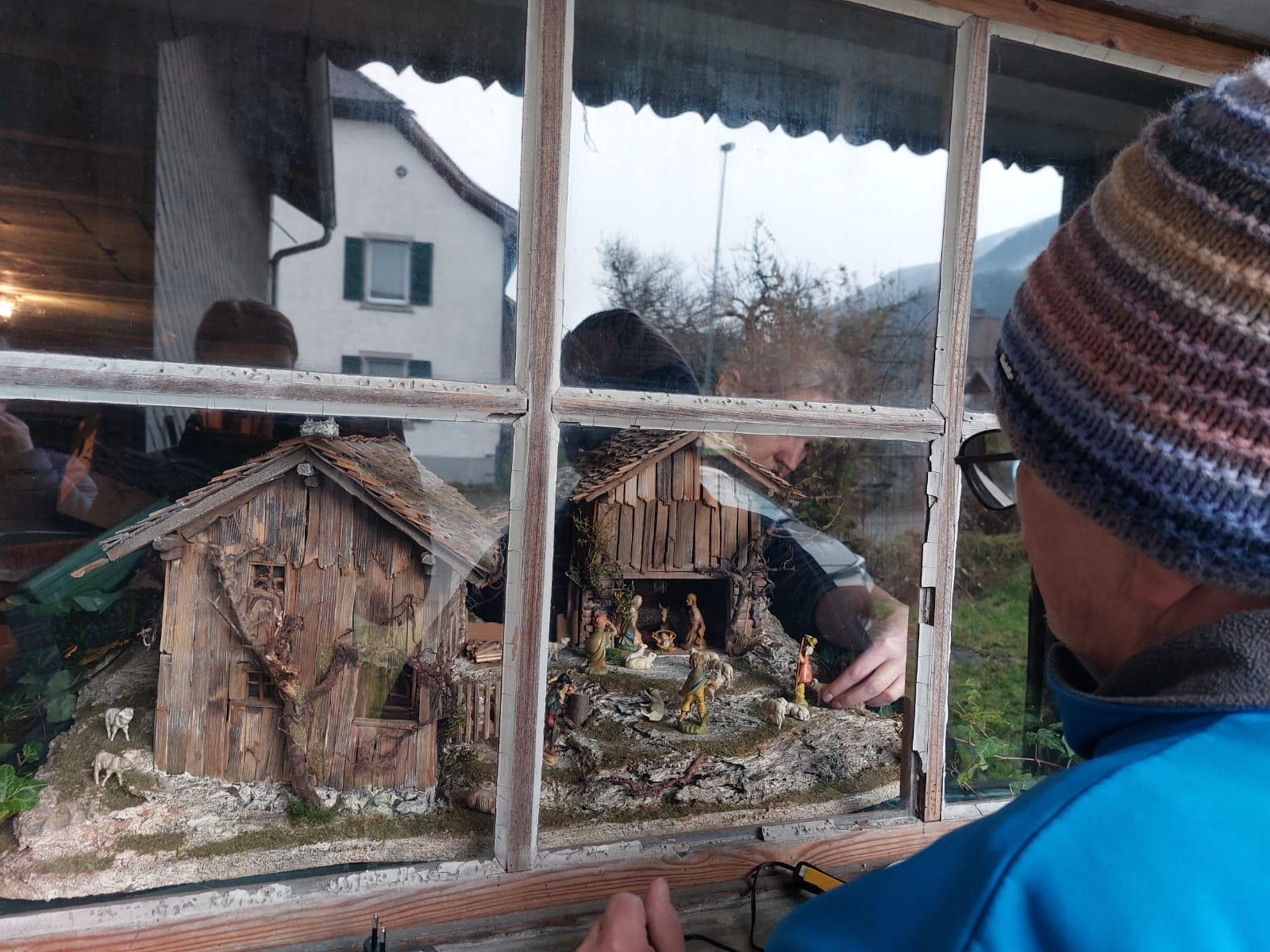 Ein prüfender Blick. 