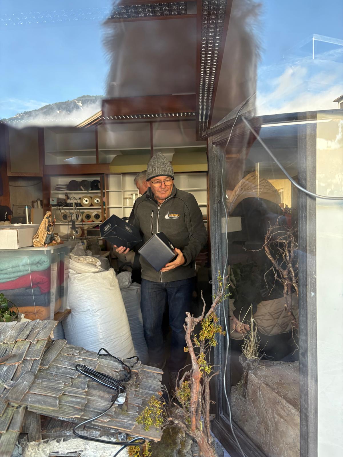 Die Vorbereitungen sind im Gange. 