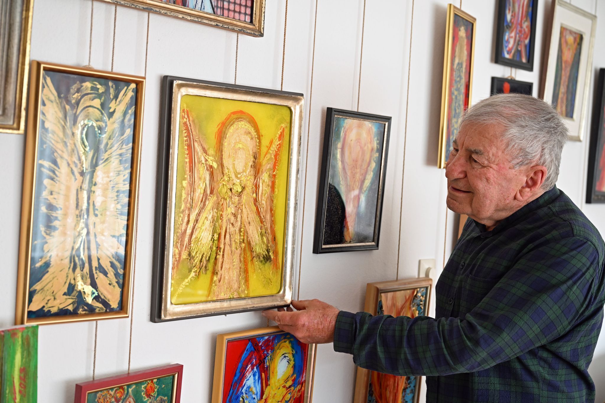 Dieses Bild gehört zu Gerhard Winklers Lieblings-Engelsdarstellungen.