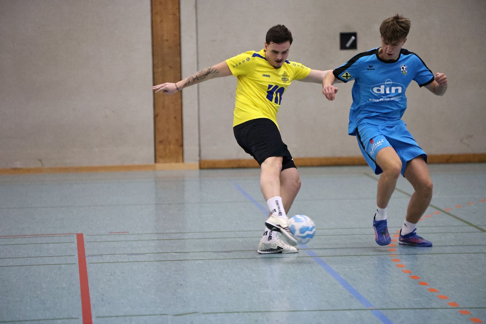 Lernphase für die zweite Schlinser Garnitur.