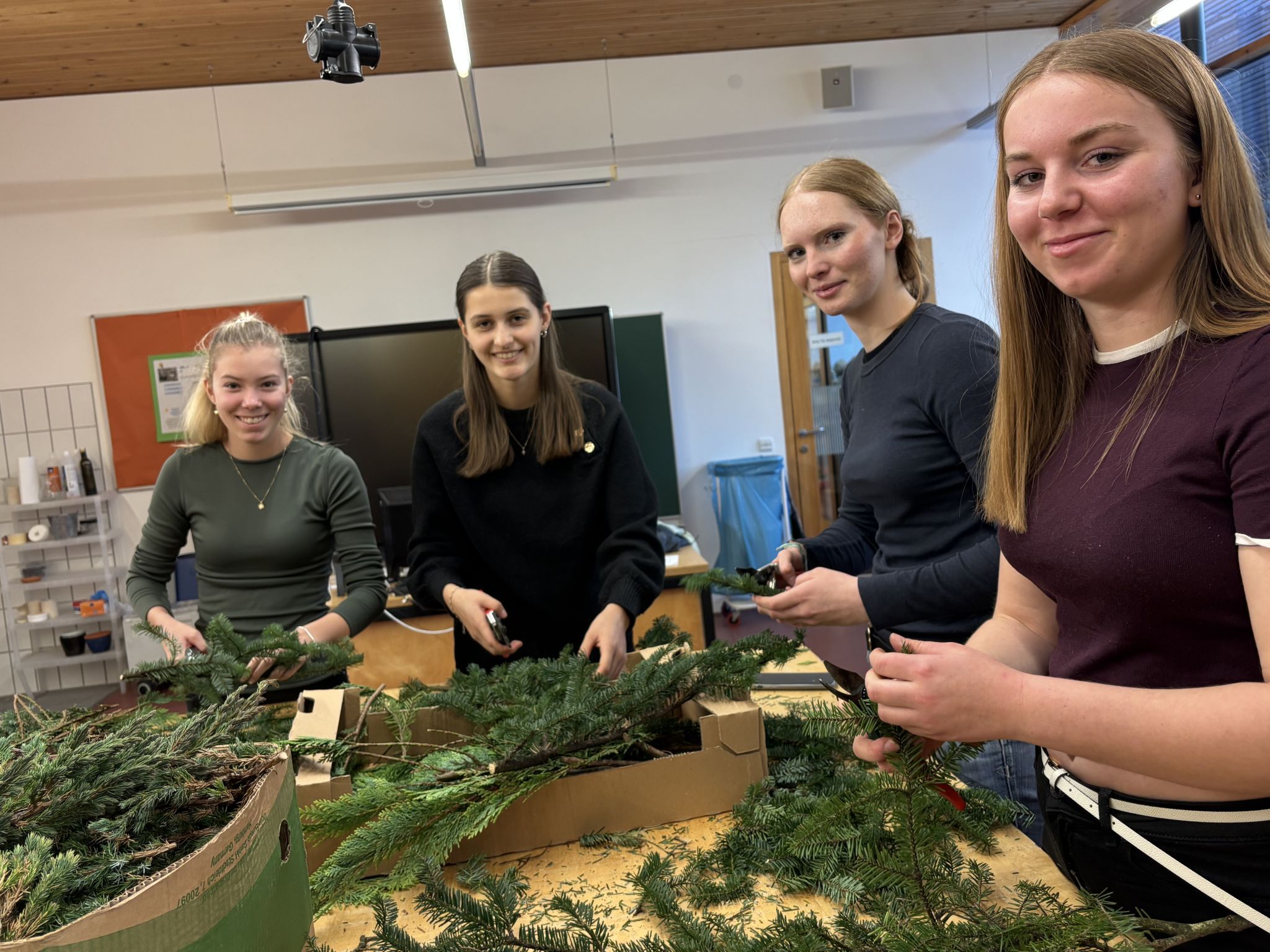 Für die Vorbereitungen werden auch viele Freizeitstunden geopfert.
