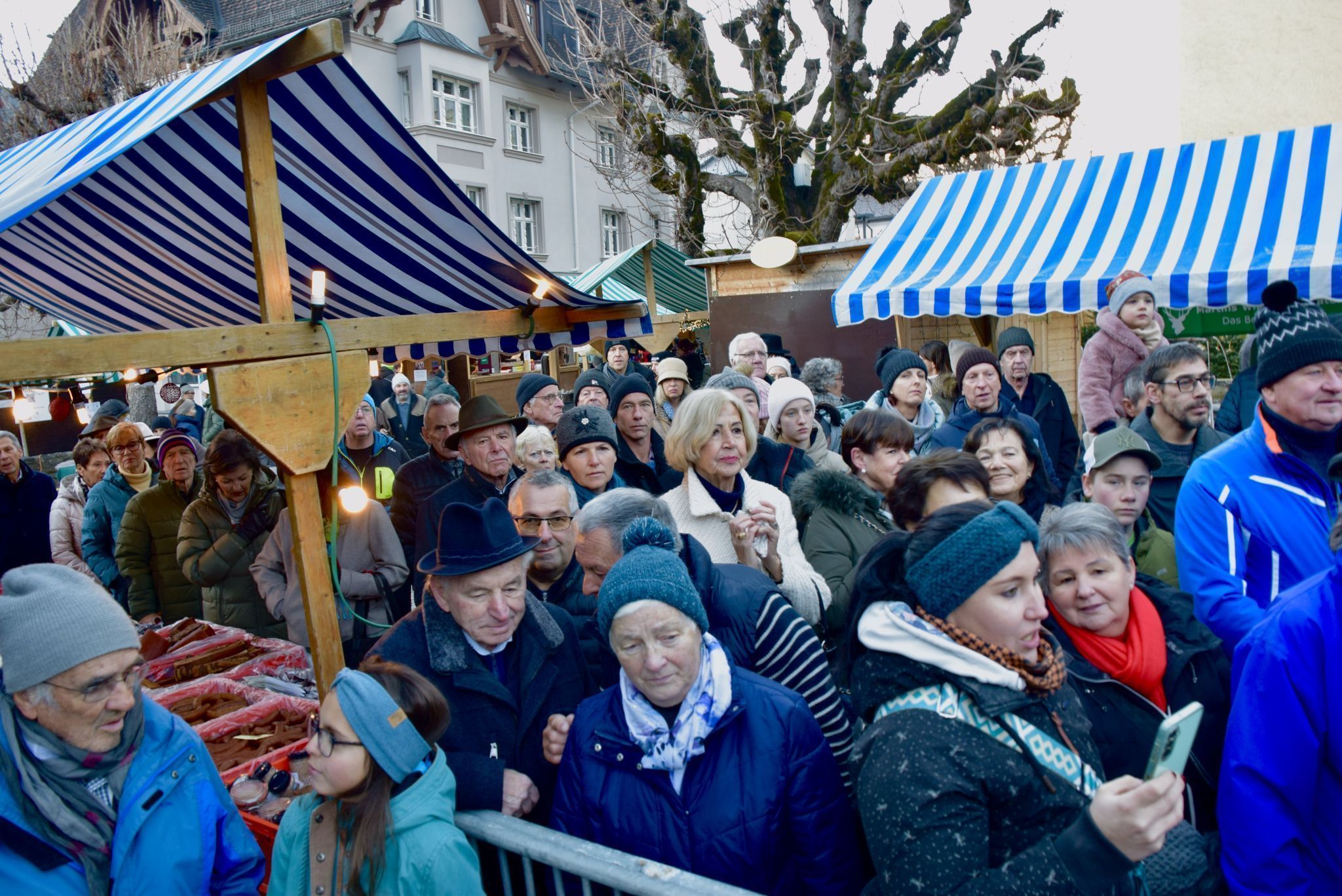 Bei der Glockenweihe herrschte großer Andrang.