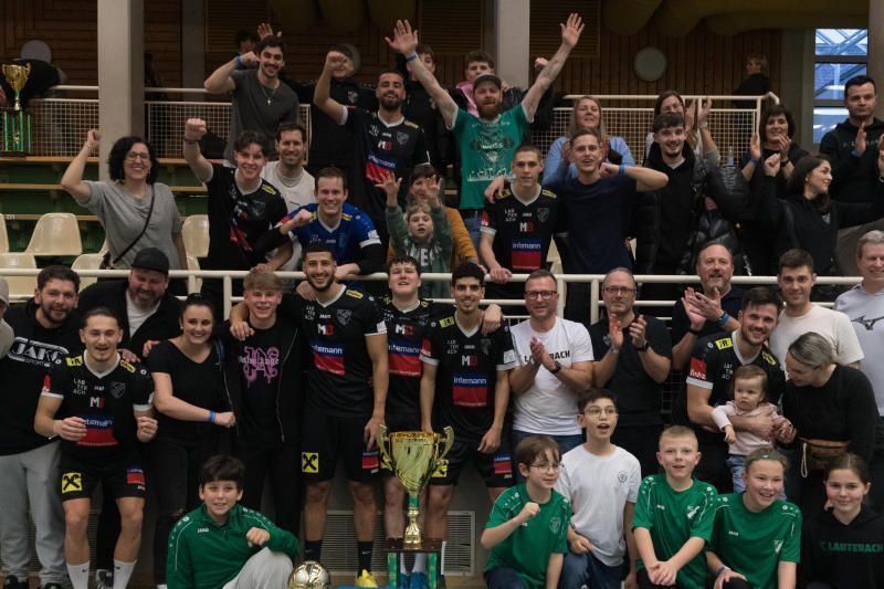 So feierte Lauterach im Vorjahr das Double.STIPLOVSEK