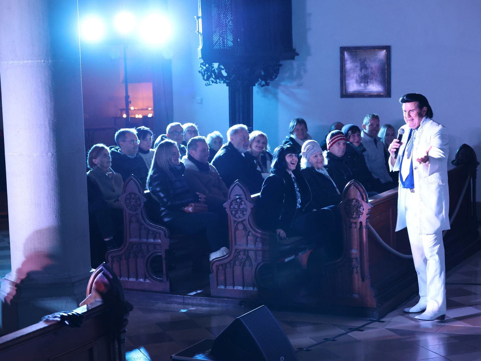 Ein Konzert im Dom passte zur Frömmigkeit von Elvis.
