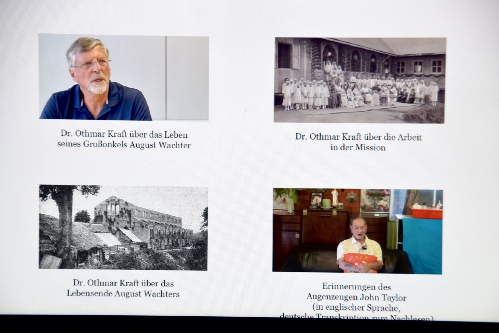 80 Jahre nach seinem gewaltsamen Tod wir an den Missionar August Wachter aus Bludenze erinnert.