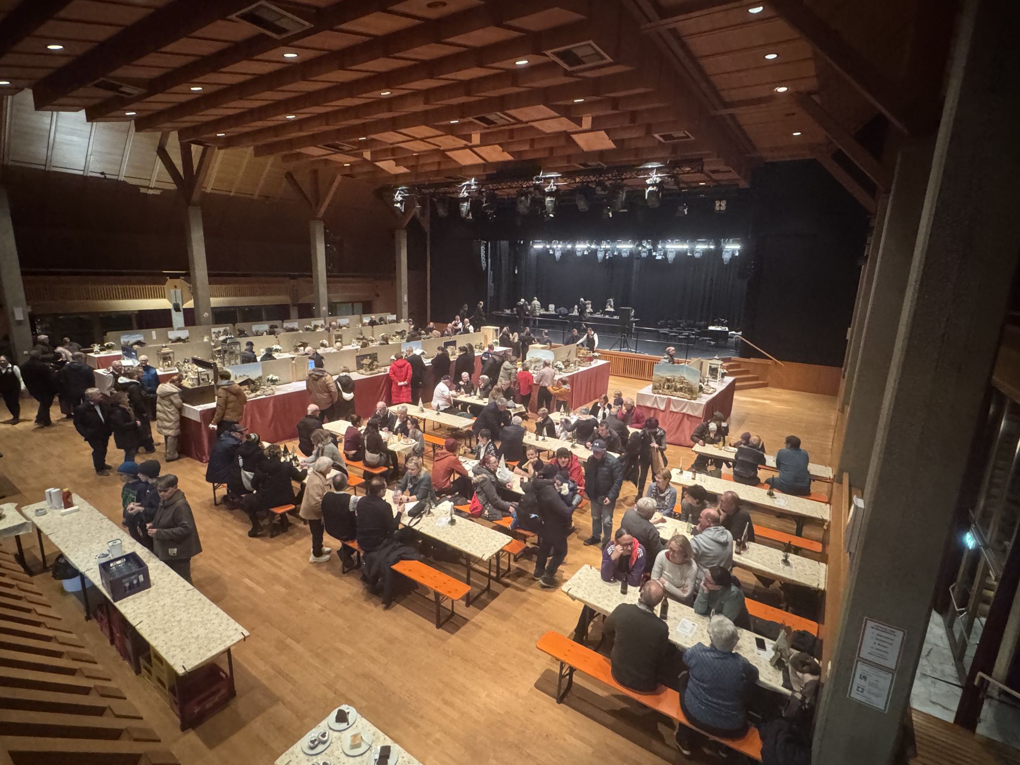 Großer Andrang bei der Ausstellung