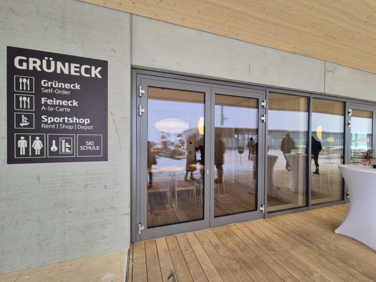 Eröffnung Grüneck und Feineck, Golm