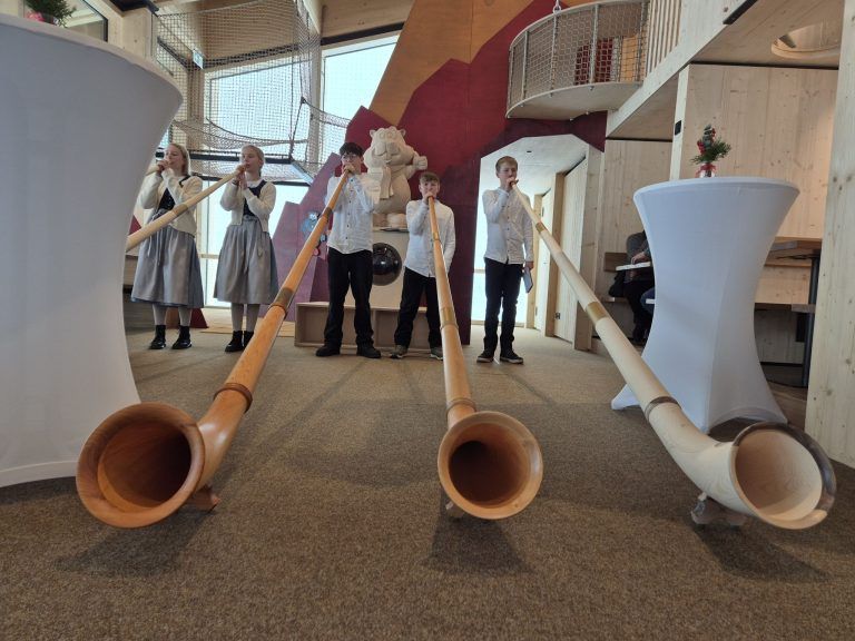 Eröffnung Grüneck und Feineck, Golm