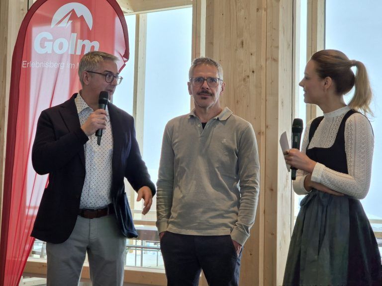 Eröffnung Grüneck und Feineck, Golm