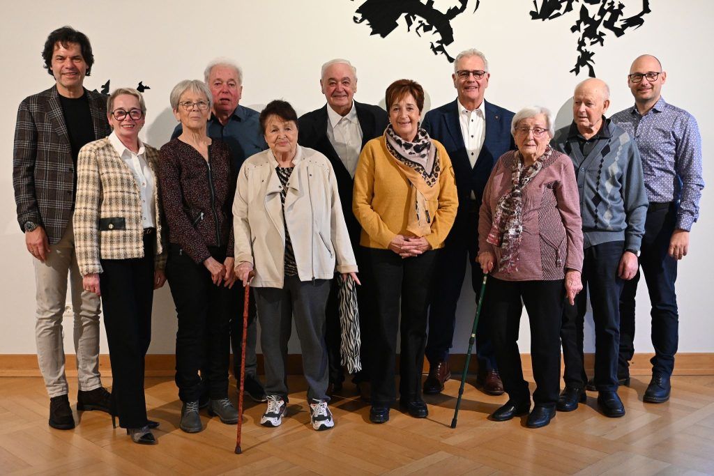 Feldkirch ehrt langjährige Ehepaare im Palais Liechtenstein