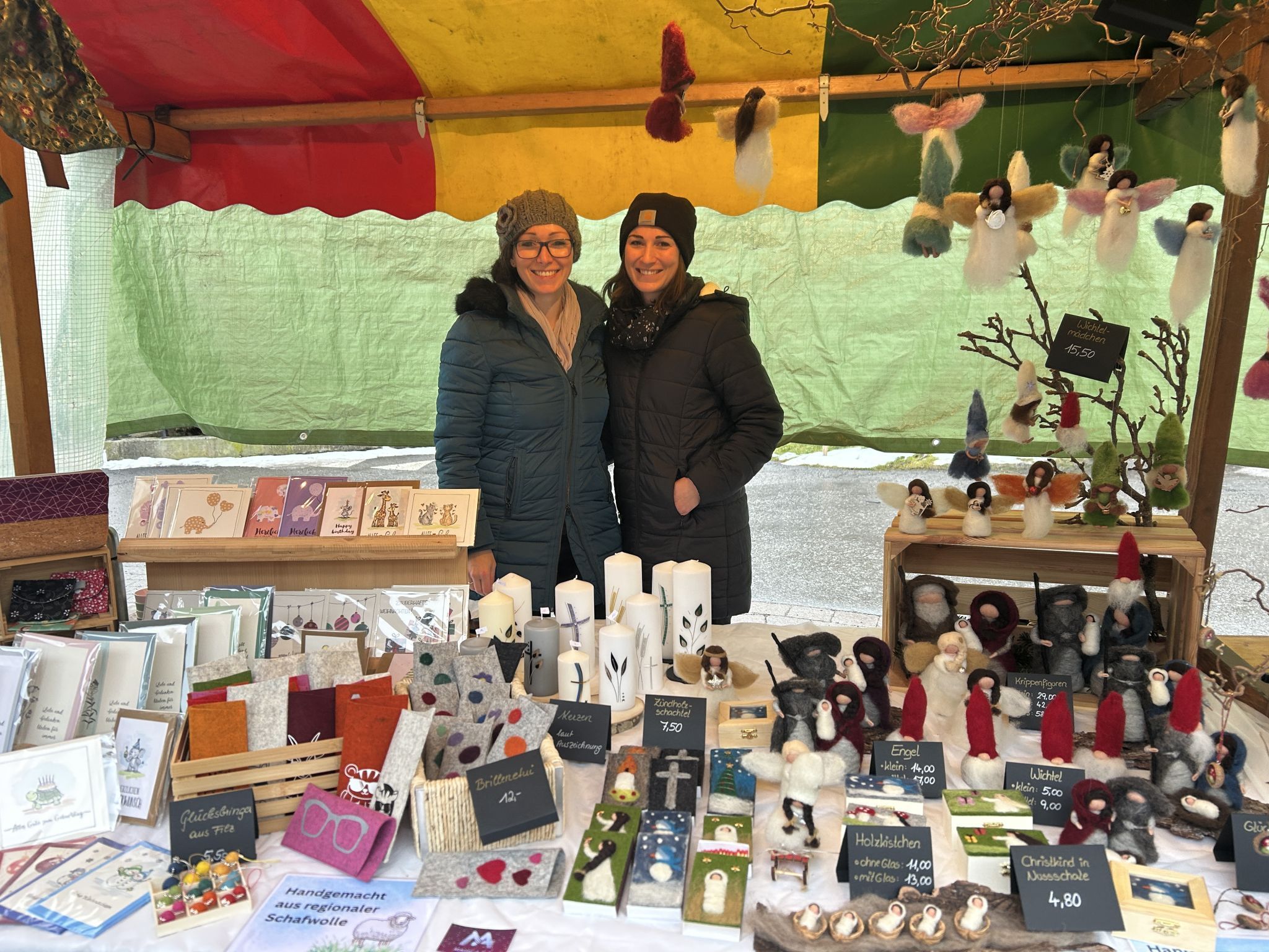 Ob gefolzt oder gebastelt, alles war ein Unikat