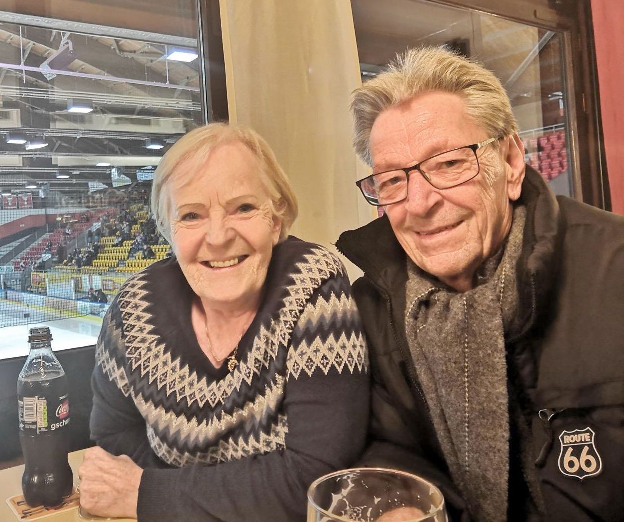 Mit ihrem Klaus in der Vorarlberghalle