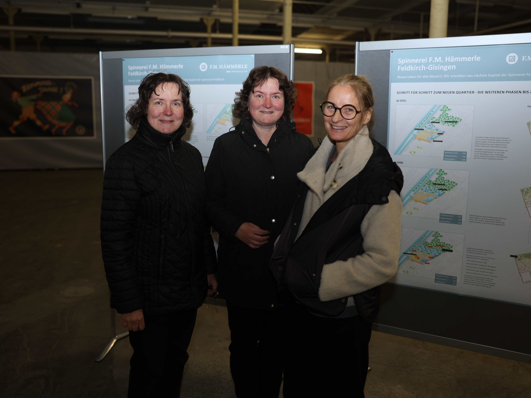 Birgit und Margot Müller, Margit Schranz Bstieler (F.M. Hämmerle Immobilienverwaltung).