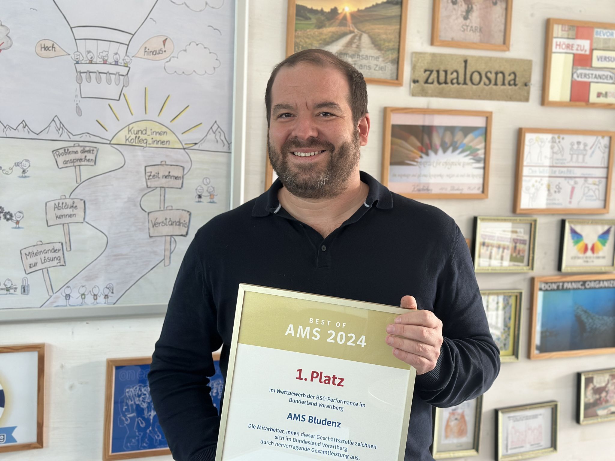 Für Sandro Sonderegger ist es wichtig, Arbeitssuchenden bestmögliche Hilfestellungen zu bieten.