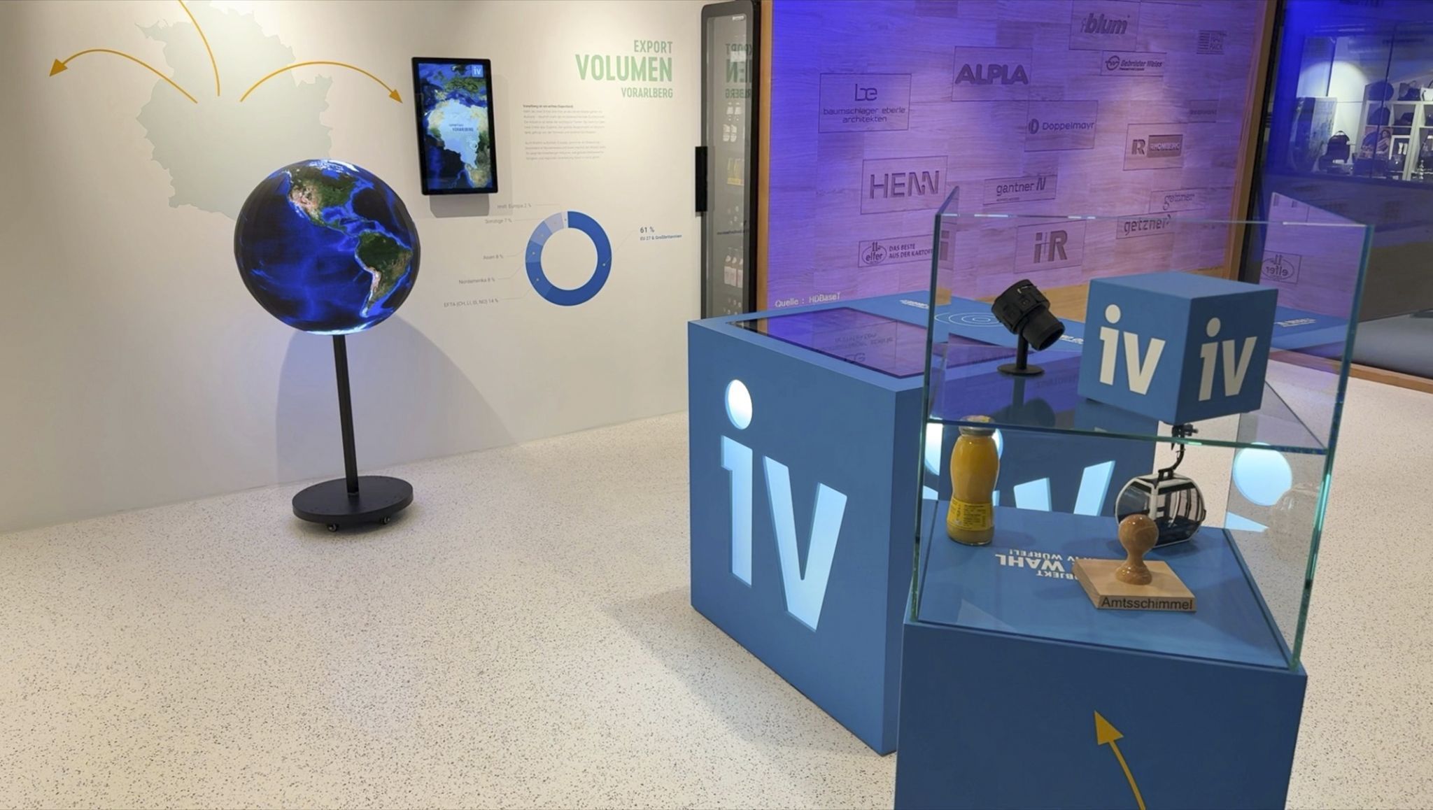 Interaktivität ist ein Highlight im IV-Haus der Zukunft