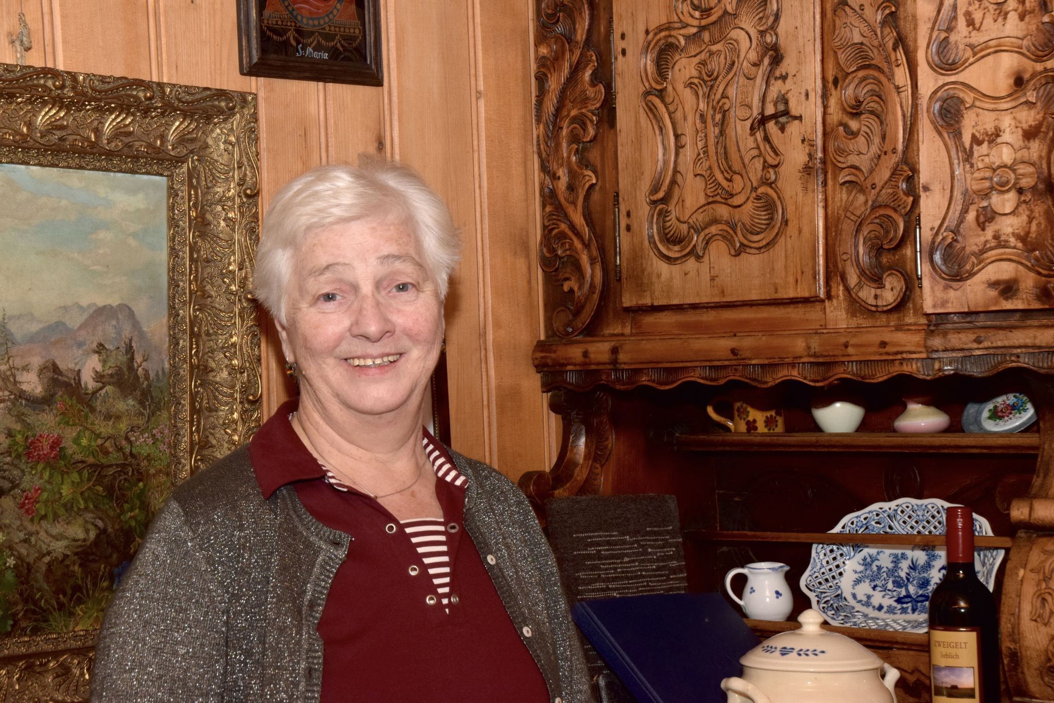Lotte Fritz freute sich über die gelungene Adventfeier im Montafoner Bergbaumuseum im Silbertal.