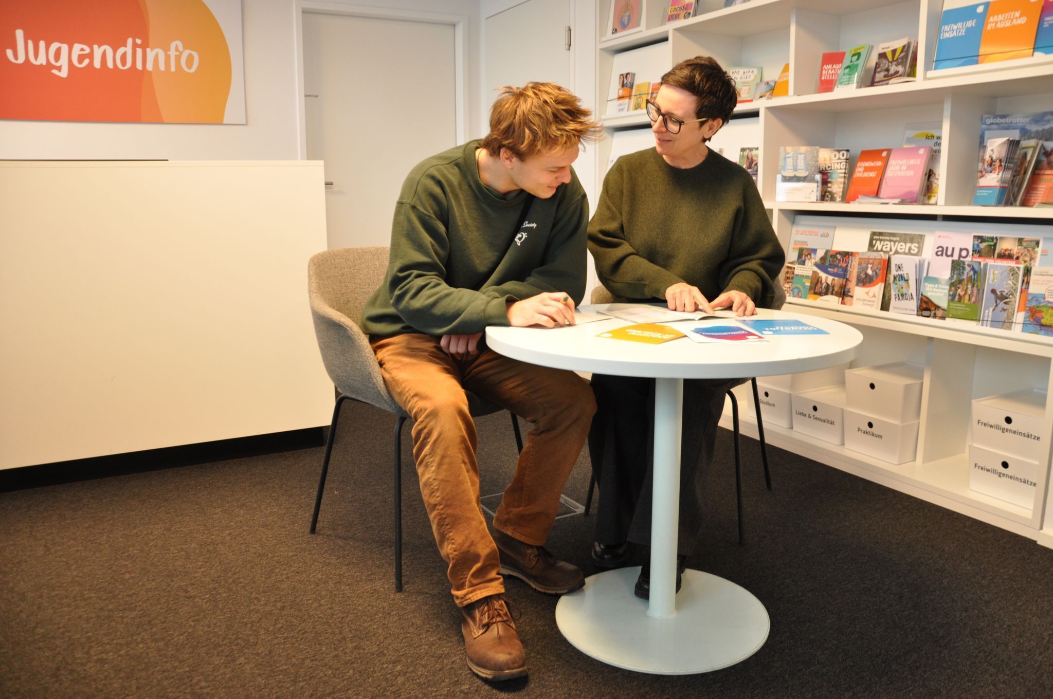 In ihren Beratungen sieht sie sich als Impulsgeberin.