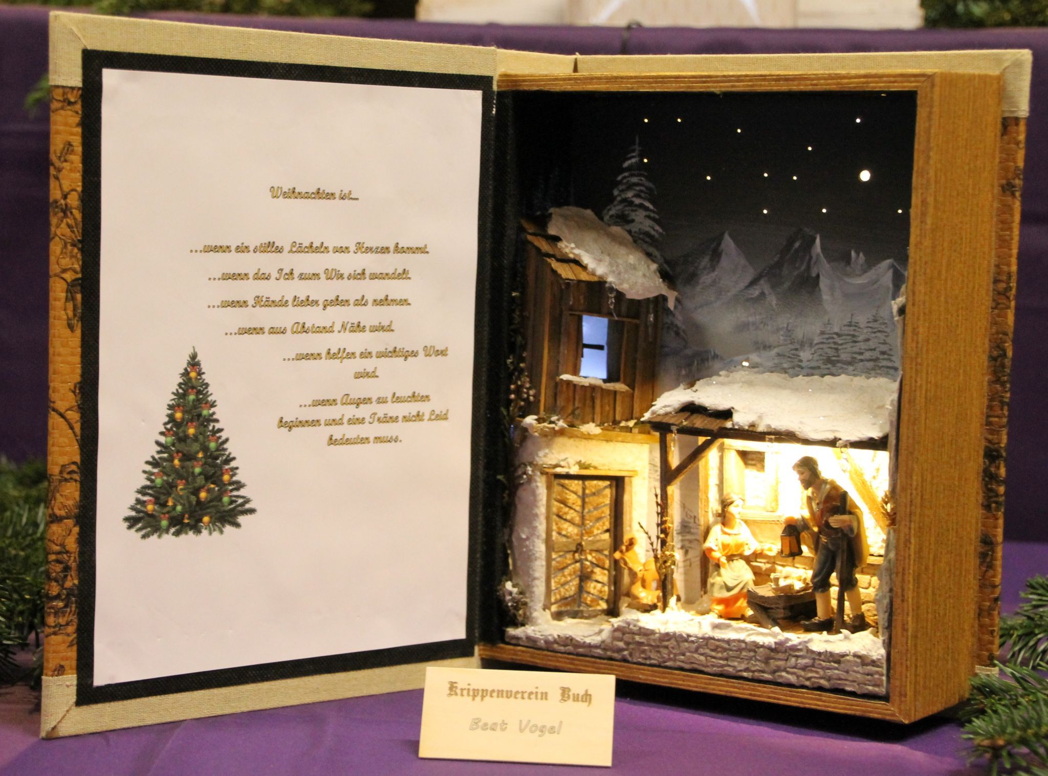 Krippenausstellung im Bergdorf Buch 13./14. Dezember 2025 (Bildergalerie)